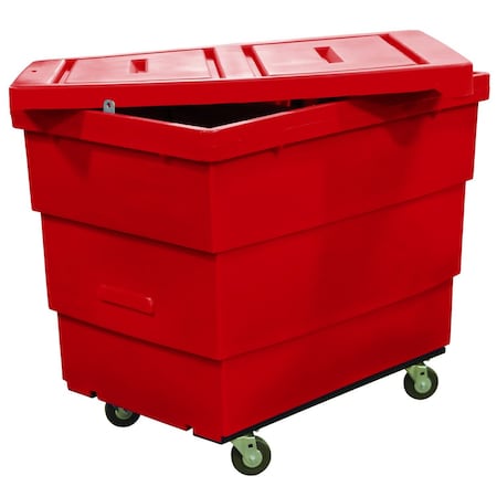 Royal Basket Trucks Cube Truck, Red, Rubber G13-RDX-RLA-4HNN