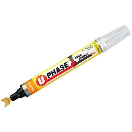 U-Mark Wire Marker Orange, 4 PK 10707PPM