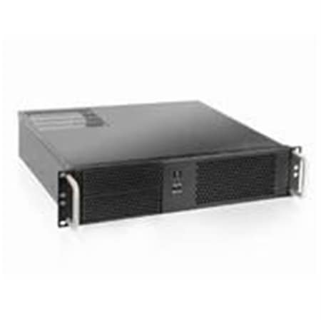 Istarusa iStarUSA D Value No Power Supply 2U Compact Rackmount Server Chassis - Black D-214-MATX