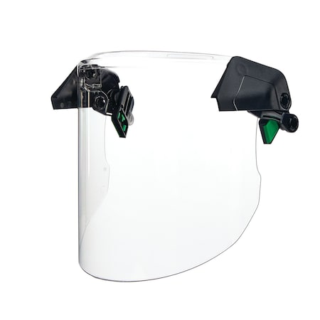 Msa Safety Clear Faceshield, V-Gard H1, Polycarbonate, Anti-fog/Anti-Scratch Lens 10194818