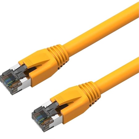Axiom 4FT CAT8 SHIELDED CABLE YELLOW C8SBSFTP-Y4-AX