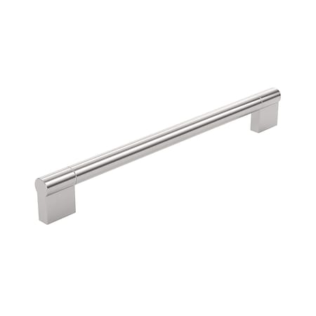 Richelieu Avellino Collection 8 13/16 in (224 mm) Center-to-Center Brushed Nickel Contemporary Cabinet Pull BP527224195