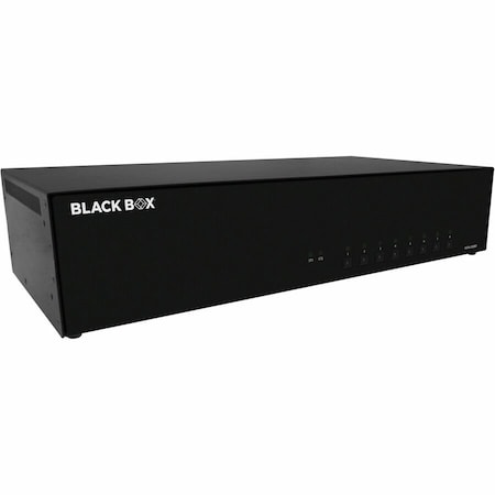 Black Box BLACK BOX NIAP4 SECURE KVM SWITCH, 8 PORT DUAL HEAD DVI IF OUTSIDE TAPE IS BROKEN, UNIT C KVS4-2008D