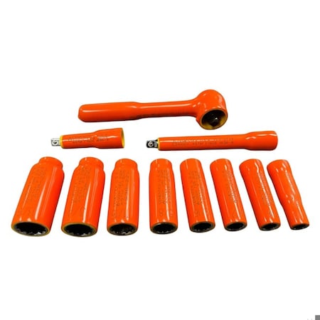 Cementex 3/8 SqDr 11Pc DW Skt Set ISS38-11L