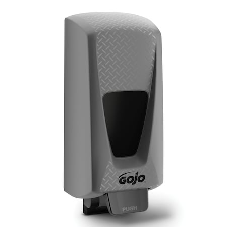 Gojo Soap Dispenser, 5000 mL, Push-Style, Gray 7500-01