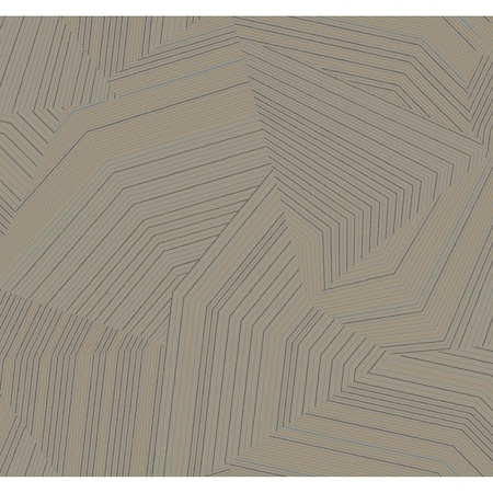 York Wallcoverings Dotted Maze Glint Wallpaper OI0613