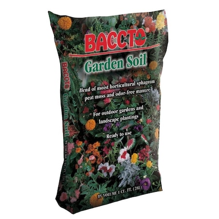 Baccto Soil Garden W/Peat 1Cf 1501