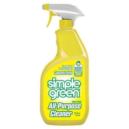 Simple Green Lemon Scent Concentrated All Purpose Cleaner Liquid 24 oz 3010100614002