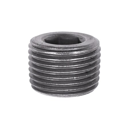 Auveco 3/8in Hex Countersunk Pipe Plug, 25PK 24253