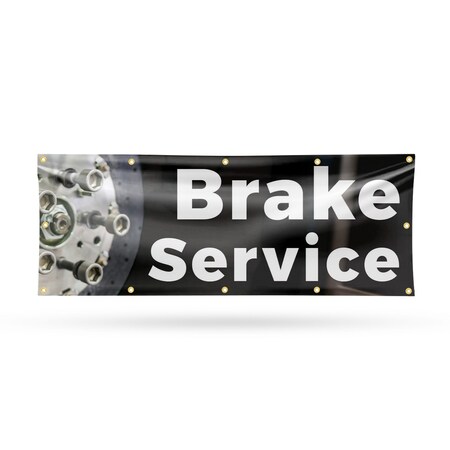 Signmission Brake Service, 48 Inch x 120 Inch, Vinyl Banner B-120-30494