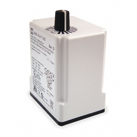 Square D TIMER RELAY 240VAC 10A T-JCK 9050JCK42V20