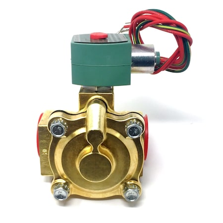 Asco 1.25in 120V Air/Water/Oil 5# Min 150# Ma 8210G008 120/60 110/50