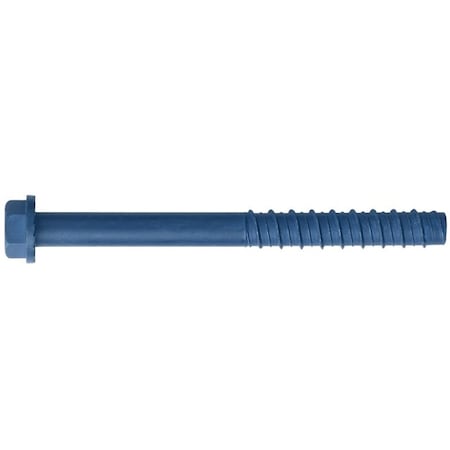 Tapcon Screw Anchor, Hex Drive, Steel, Metallic, 2PK 50426