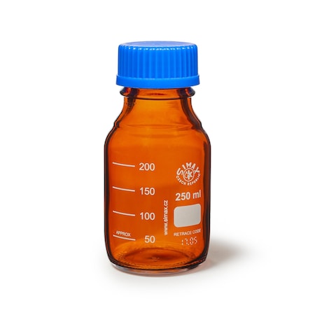 United Scientific Media/Storage Bottles, Amber, 250M, PK 10 BMA0250