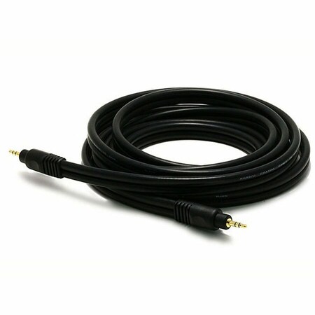 Monoprice 10ft Premium 3.5mm Stereo Male to 3.5mm Stereo Male 22AWG Cable (Gold 5578
