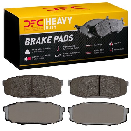 Dfc Heavy Duty, Disc Brake Pad Set,  1214-1304-00