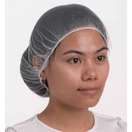 Vguard Hairnet 21", White, PK1000 B31A11