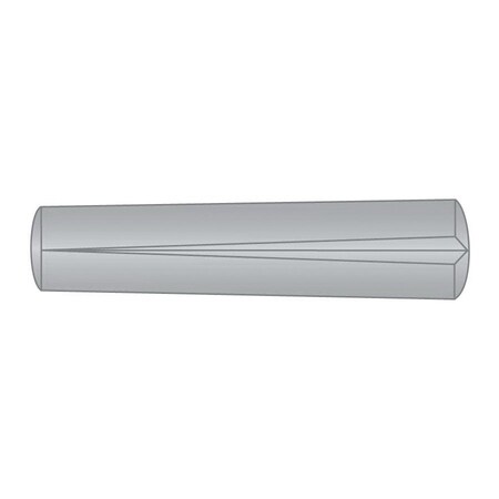 Huyett Type A Grooved Pin, 316 Stainless Steel, 0.250 in Dia x 0.875 in Length GPS6-0250-0875A