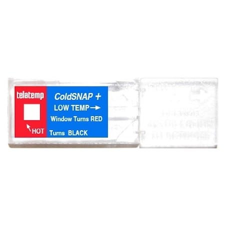 Spotsee Dual Temperature Indicator, PK20 CT10C-D+43C
