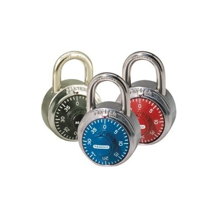 Master Lock Co Assorted Color Face Padlock 1503DCOV