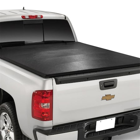 Powerhouse 5 ft. 6 in. Soft Tri-Fold Tonneau Covers, Black for 2014 Toyota Tundra PO775628