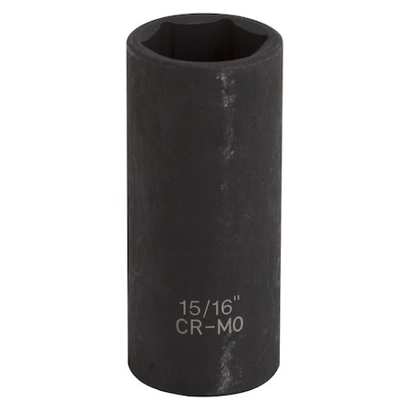 Vulcan Deep Impact Socket, 15/16 in Socket, Black Phosphate MT6580179