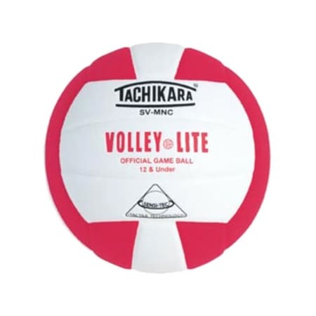 Tachikara Tachikara SVMNC.SCW Volley-Lite Volleyball - Scarlet-White SVMNC.SCW