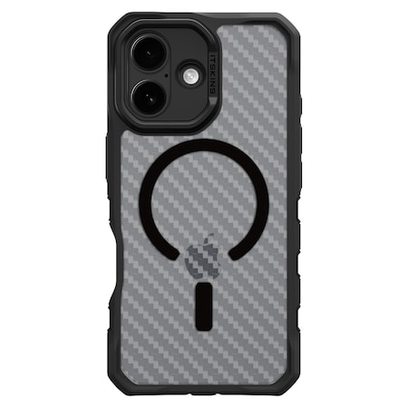 Itskins Supreme_r Tek Magsafe Case For Apple Iphone 17 - Black AP7N-MGTEK-BLCK