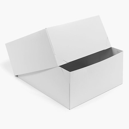 Nashville Wraps Recycled White 2 Piece Gift Boxes, 12x12x5.5, 50PK WC15