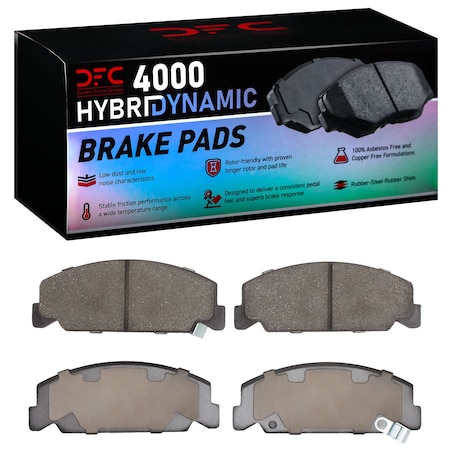 Dynamic Friction Co DFC 4000 HybriDynamic Brake Pads 4000-0273-00
