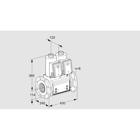 Honeywell Kromschroder VCS9T125A NNARB KS88202835