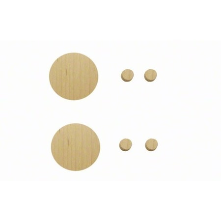 Bp3 Hinge Hole Repair Kit 35mm Maple GOOF-MA