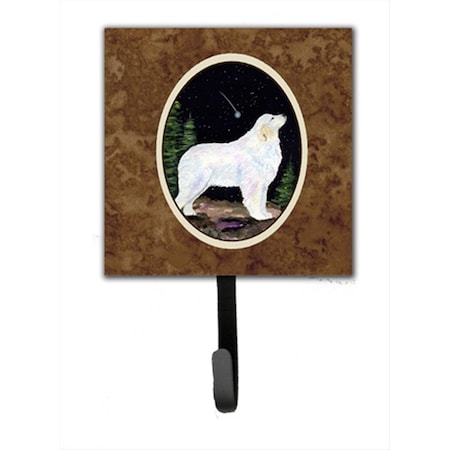 Carolines Treasures Starry Night Great Pyrenees Leash Holder Or Key Hook SS8471SH4
