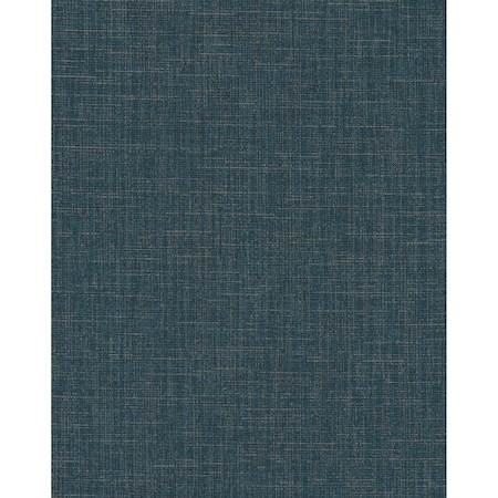 York Wallcoverings Well Suited Blue Metallic Wallpaper TD1009N