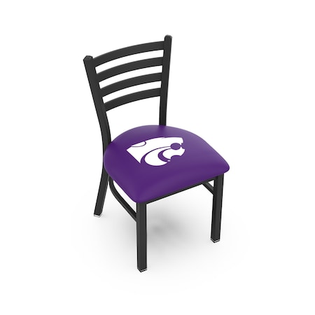 Holland Bar Stool Co BlackLogo Chair, VinylSeat L00418KnsasS