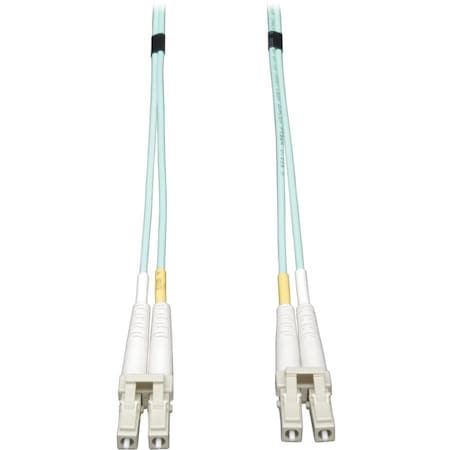 Eaton Tripp Lite Series 10Gb Duplex Multimode 50/125 OM3 LSZH Fiber Patch Cable LC/LC - Aqua, 4M 13 N820-04M