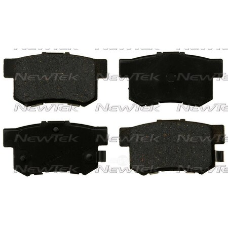 Newtek Automotive Usa Newtek Velocity Plus Economy Semi-Metallic w/Shim Disc Pads SMD365