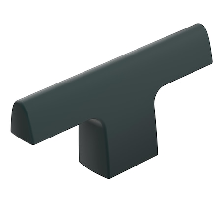 Amerock Riva 2-1/2 in 64 mm Length Matte Black Cabinet Knob BP55361MB