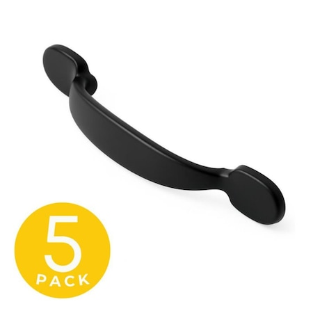 Sapphire 3 in. (76 mm) Center-to-Center Modern Venetian Bronze Cabinet Hardware Drawer Pull, 5PK SP-800928