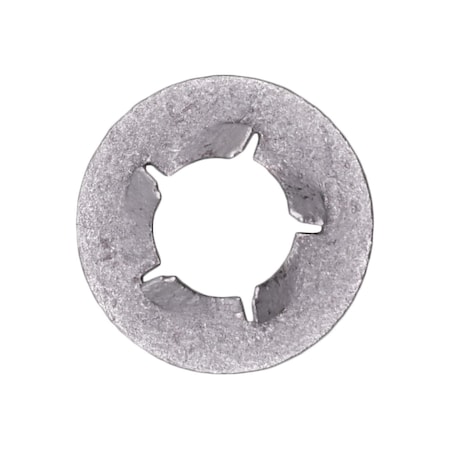 Auveco Pushnut Bolt Retainer M8-1.25 15.9mm O.D. - Zinc, 100PK 12125