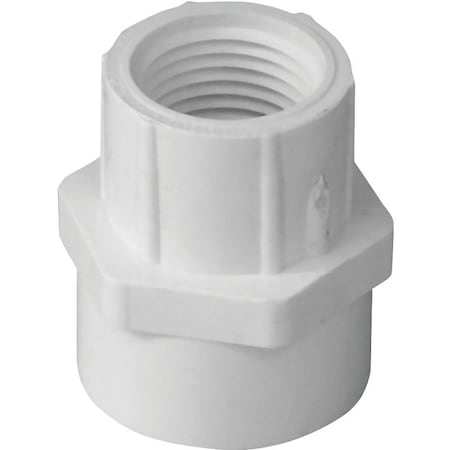 Ipex 3/4INX1/2IN PVCSCH40 RD FEM ADPT SOC 435101