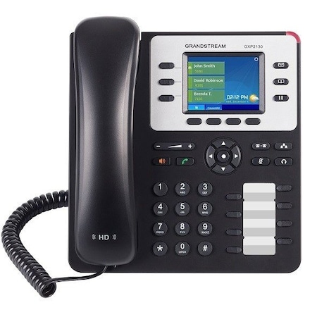 Grandstream IP Telephone 3 Lines, color, P PoE, 8 paper BLF V2 GXP2130