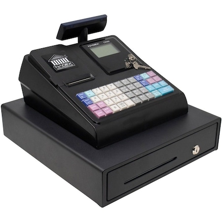 Nadex Coins CR360 Thermal-Print Electronic Cash Register Black NXTE-1376