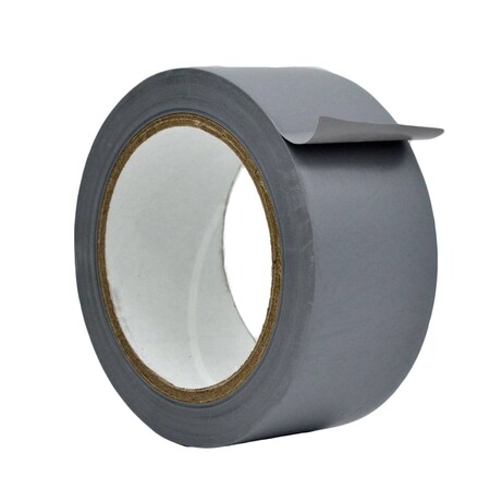 Wod Tape PVC, Gray, 2 inch (48mm) W., 5 mil Thickness, 24 PK WOD VTC605-02000-24-60-GRA