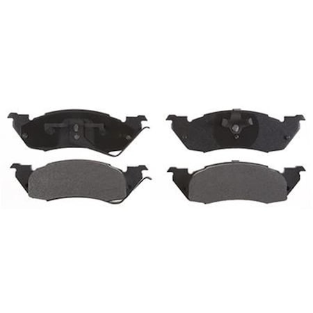 R/M Brakes RM Brakes PGD529AM Professional Grade Disc Brake Pad - Semi-Metallic, 1991-1998 Dodge Dakota R53-PGD529AM