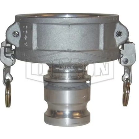 Dixon EZ Boss-Lock Type DA Cam and Groove Reducing Coupler, 2 x 4 in Nominal, Coupler x Adapter End Style ADA4020EZ