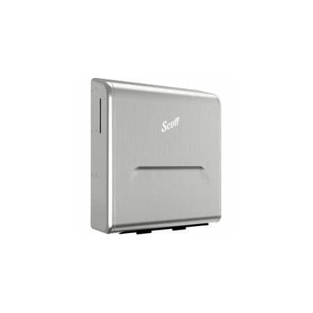 Kimberly-Clark Scott Pro Stainless Steel Recessed Hard Roll Paper Towel Dispenser, Wall Unit, Narrow Housing Unit,  KCC31498