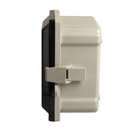 Wiegmann Quick Release Padlock Latch Electrical Enclosures, 10 in H, 4 in D, 8 in W, 1, 12, 3R, 4, 4X, 6P HW-PCC100804CHQR