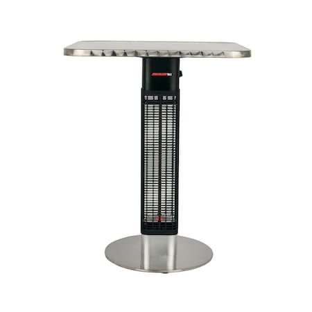 Radtec Infrared Bistro Table Heater - Square Top 15S-IR-SML-BST