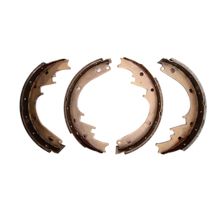 Dfc True Arc Rivited Brake Shoes, Drum Brake Shoe Set,  1903-0473-00